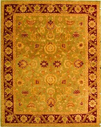 Safavieh Anatolia AN548A Light Green and Red