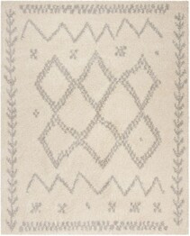 Safavieh Arizona Shag ASG749G Ivory and Grey