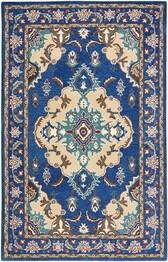 Safavieh Antiquity AT520M Blue and Ivory