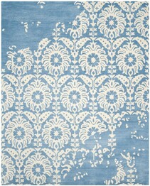 Safavieh Bella BEL125C Light Blue and Ivory