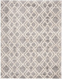 Safavieh Berber Shag BER213G Grey and Cream