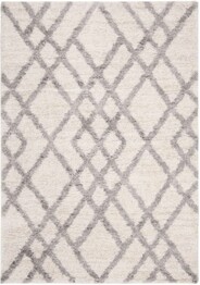 Safavieh Berber Shag BER214A Cream and Grey