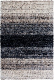 Safavieh Berber Shag BER414F Grey and Charcoal