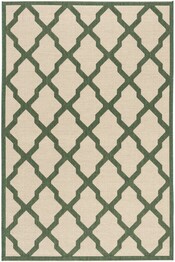 Safavieh Beach House BHS122W Cream and Green