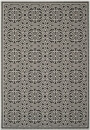 Safavieh Beach House BHS134A Light Grey and Charcoal