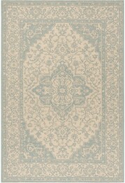 Safavieh Beach House BHS137L Cream and Aqua