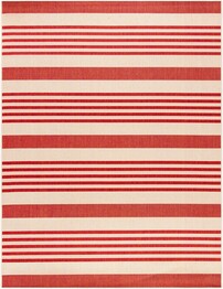 Safavieh Beach House BHS222Q Beige and Red