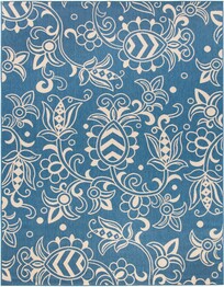 Safavieh Beach House BHS246M Blue and Beige