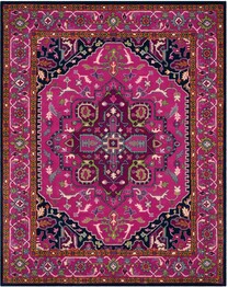 Safavieh Bellagio BLG541C Pink and Navy