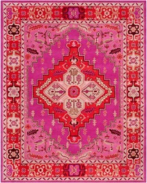 Safavieh Bellagio BLG545B Red and Pink