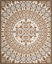 Safavieh Bellagio BLG610B Ivory and Dark Beig