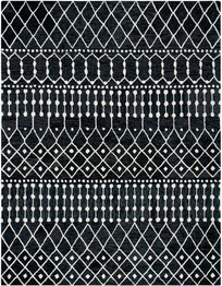 Safavieh Blossom BLM115Z Black and Ivory