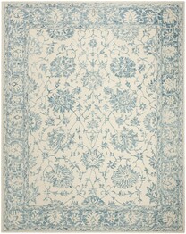 Safavieh Blossom BLM351A Ivory and Blue