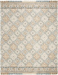 Safavieh Blossom BLM421A Beige and Light Blue