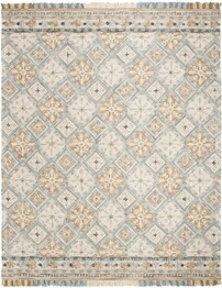 Safavieh Blossom BLM421A Beige and Light Blue