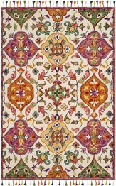 Safavieh Blossom BLM456A Ivory and Multi