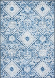Safavieh Brentwood BNT827M Blue and Ivory