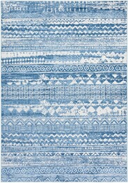 Safavieh Brentwood BNT835M Blue and Ivory