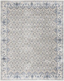 Safavieh Brentwood BNT869G Light Grey and Blue