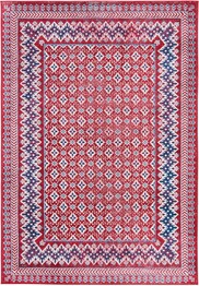 Safavieh Brentwood BNT899Q Red and Ivory