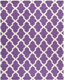 Safavieh Cambridge CAM121K Purple and Ivory