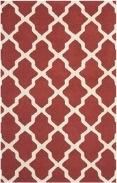 Safavieh Cambridge CAM121L Rust and Ivory