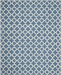 Safavieh Cambridge CAM130G Navy and Ivory