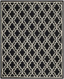 Safavieh Cambridge CAM131E Black and Ivory