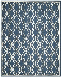 Safavieh Cambridge CAM131G Navy and Ivory