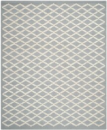 Safavieh Cambridge CAM137D Silver and Ivory