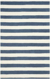 Safavieh Cambridge CAM154B Navy and Ivory