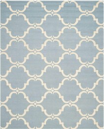 Safavieh Cambridge CAM703B Blue and Ivory