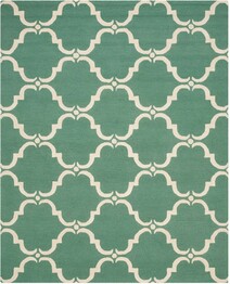 Safavieh Cambridge CAM703T Teal and Ivory