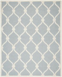 Safavieh Cambridge CAM710B Blue and Ivory