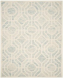 Safavieh Cambridge CAM726B Light Blue and Ivory