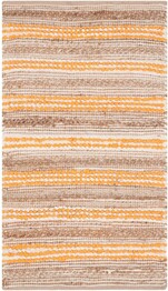 Safavieh Cape Cod CAP862L Natural and Orange