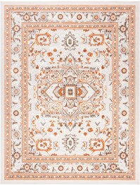 Safavieh Cabana CBN680B Beige and Orange