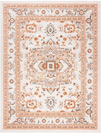 Safavieh Cabana CBN680B Beige and Orange