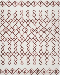 Safavieh Cedar Brook CDR501D Ivory and Rust