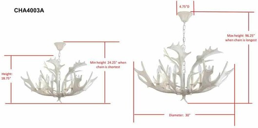 BIRCH CHANDELIER