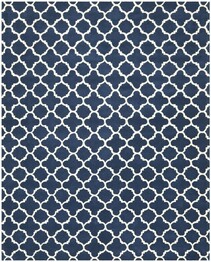 Safavieh Chatham CHT717C Dark Blue and Ivory