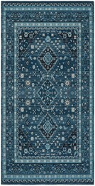 Safavieh Classic Vintage CLV101M Blue and Charcoal