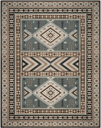 Safavieh Classic Vintage CLV511B Slate and Beige