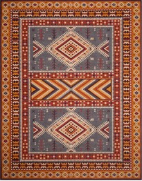 Safavieh Classic Vintage CLV511C Slate and Mustard