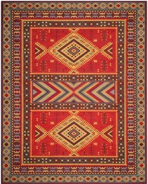 Safavieh Classic Vintage CLV511G Red and Slate
