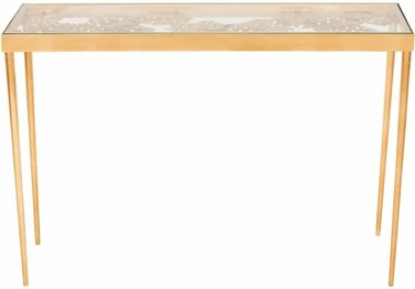 LEILANI PALM LEAF CONSOLE TABLE