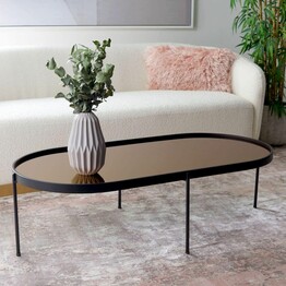 EMMERICK MIRRORED COFFEE TABLE