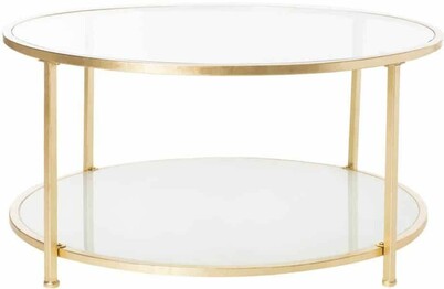 IVY 2 TIER ROUND COFFEE TABLE
