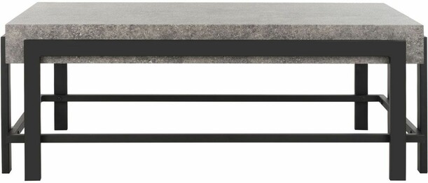 OLIVER RECTANGULAR CONTEMPORARY COFFEE TABLE