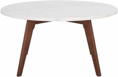SYRIO ROUND MARBLE COFFEE TBL